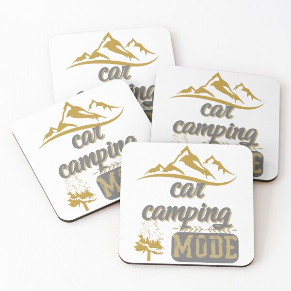 Item preview, car camping mode, forest river sun inside tree pine designed and sold by movie-popcorn.
