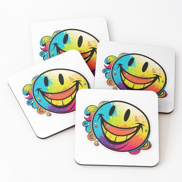 Item preview, Smiley face tattoo concept designed and sold by TnT-Merch.