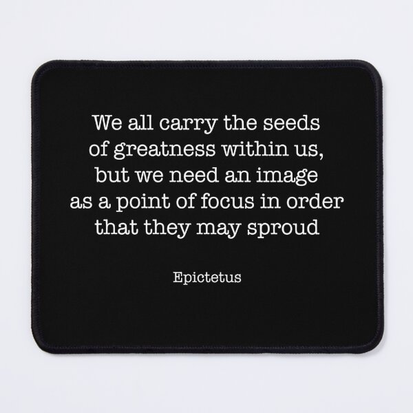Item preview, Epictetus Quote designed and sold by CamoQuotes.