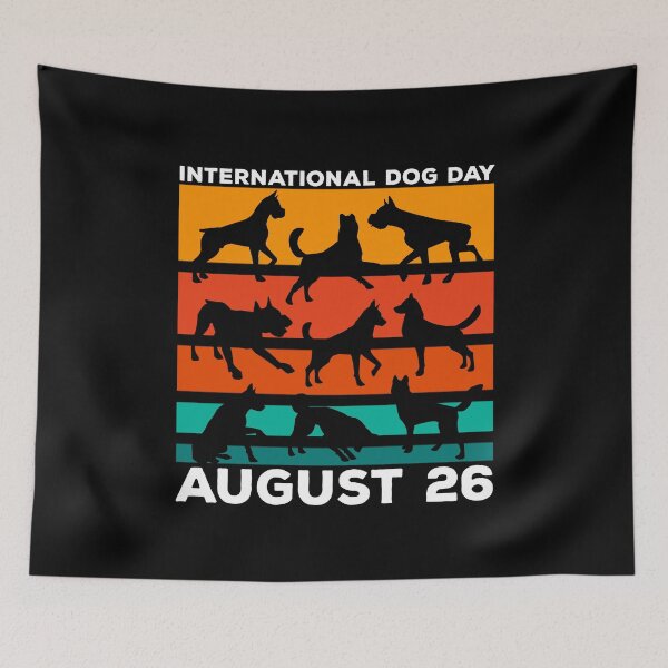 Item preview, International Dog Day August 26  designed and sold by PetSafari.