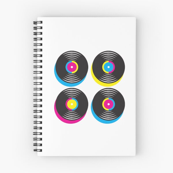Item preview, Process Color records - cmyk - cyan, magenta, yellow, black designed and sold by SirenSeventyOne.
