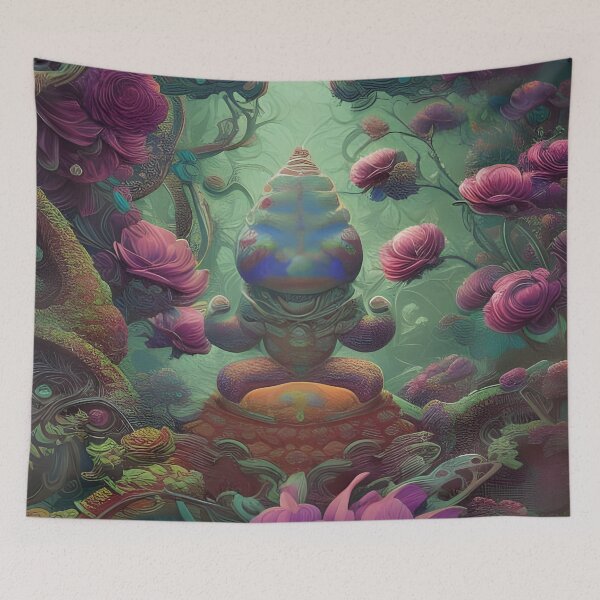Item preview, Fantasy Zen Garden in The Wilderness. designed and sold by DEKA777.