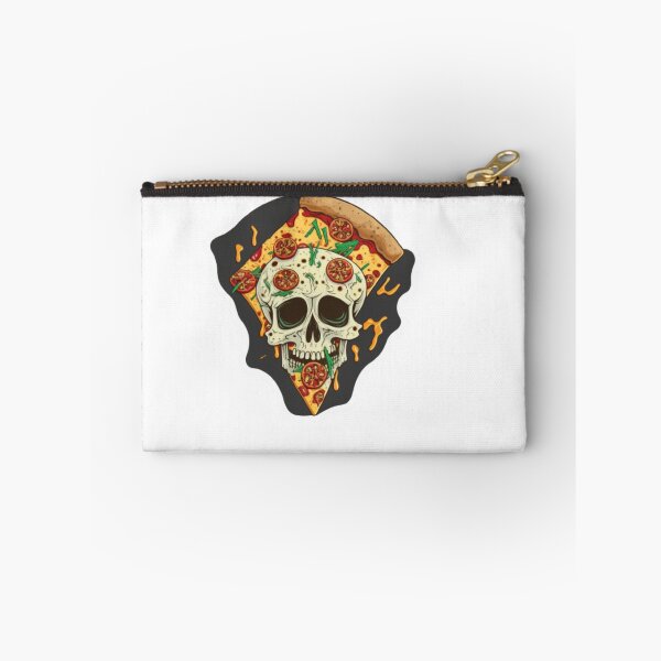 Item preview, pizza skull stickers designed and sold by Dragsma ⭐⭐⭐⭐⭐.