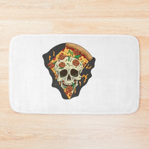 Item preview, pizza skull stickers designed and sold by Dragsma ⭐⭐⭐⭐⭐.