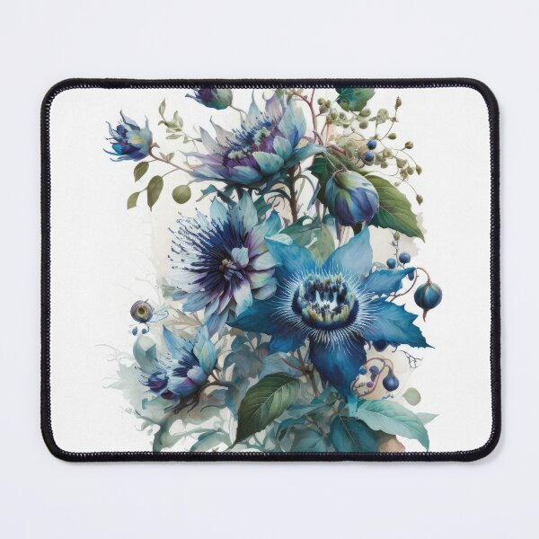 Item preview, Blue Passion Flower designed and sold by Vanover Designs.