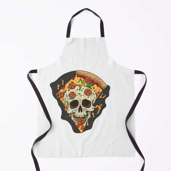 Item preview, pizza skull stickers designed and sold by Dragsma ⭐⭐⭐⭐⭐.