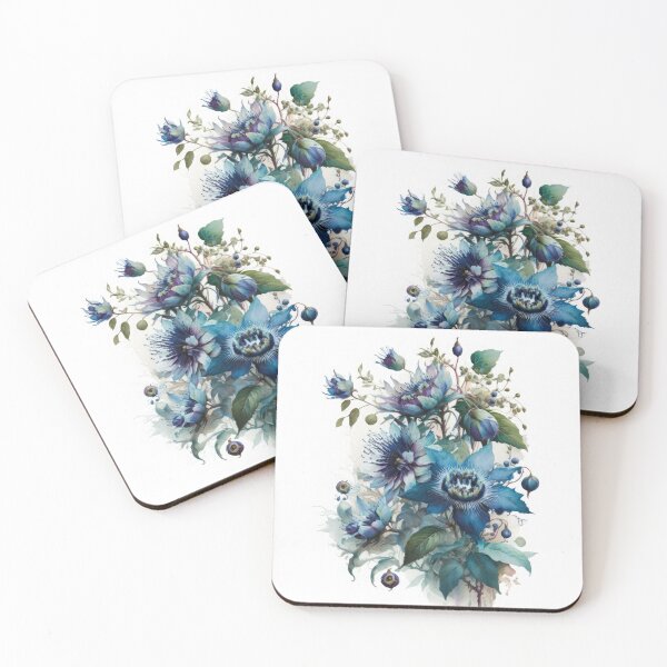 Item preview, Blue Passion Flower designed and sold by Vanover Designs.