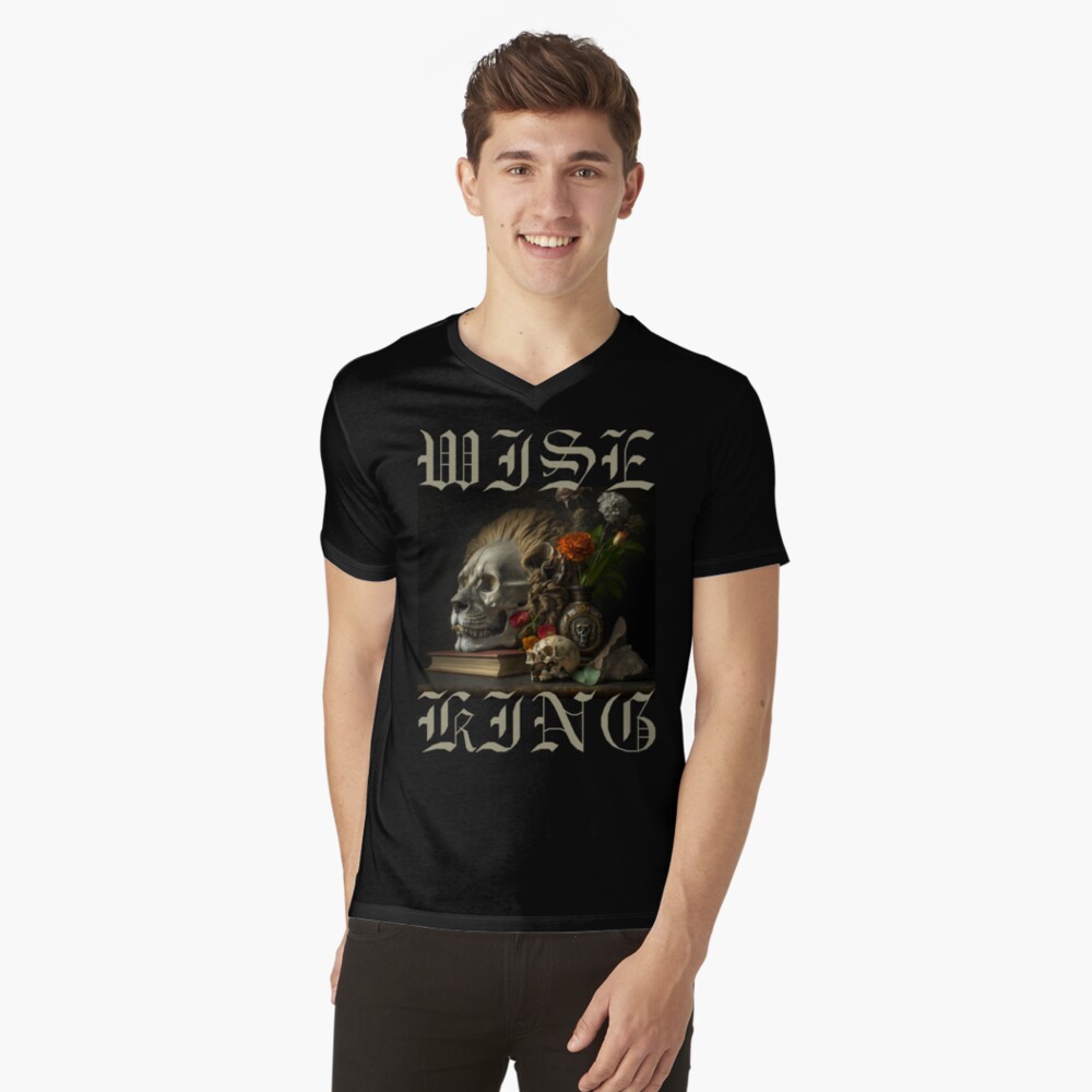 Item preview, V-Neck T-Shirt designed and sold by POST-VANITAS.