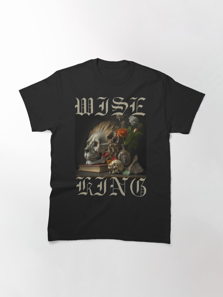 Thumbnail 3 of 7, Classic T-Shirt, The Wise King designed and sold by POST-VANITAS.