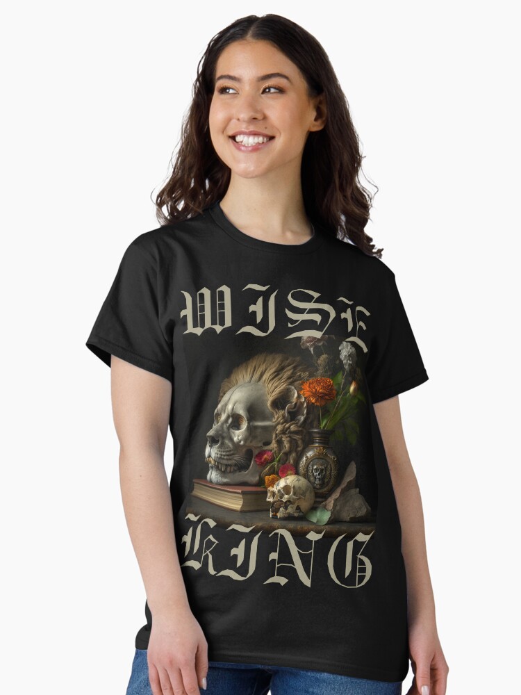 Thumbnail 1 of 7, Classic T-Shirt, The Wise King designed and sold by POST-VANITAS.