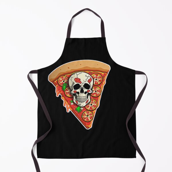 Item preview, pizza skull stickers designed and sold by Dragsma ⭐⭐⭐⭐⭐.
