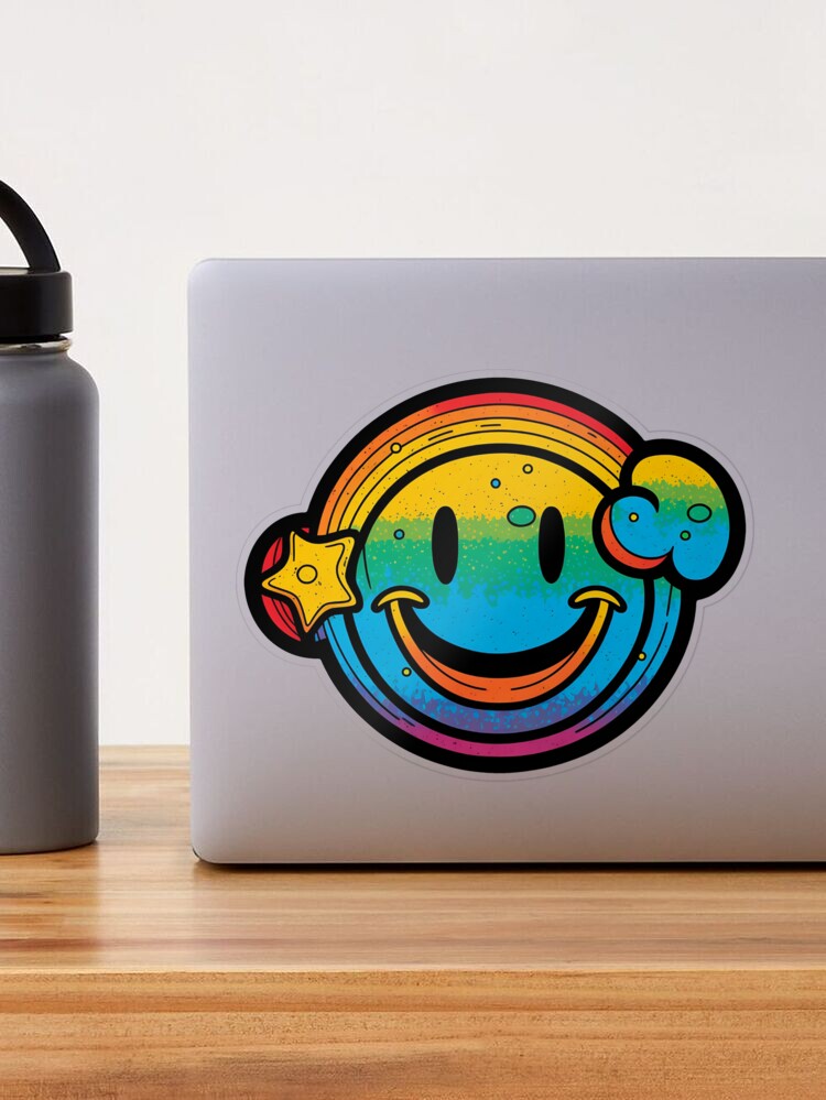 Smiley face tattoo concept Sticker for Sale by TnT-Merch