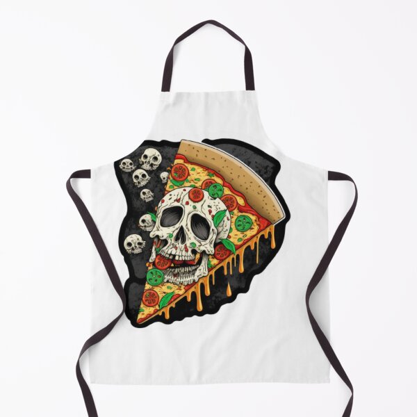 Item preview, pizza skull stickers designed and sold by Dragsma ⭐⭐⭐⭐⭐.