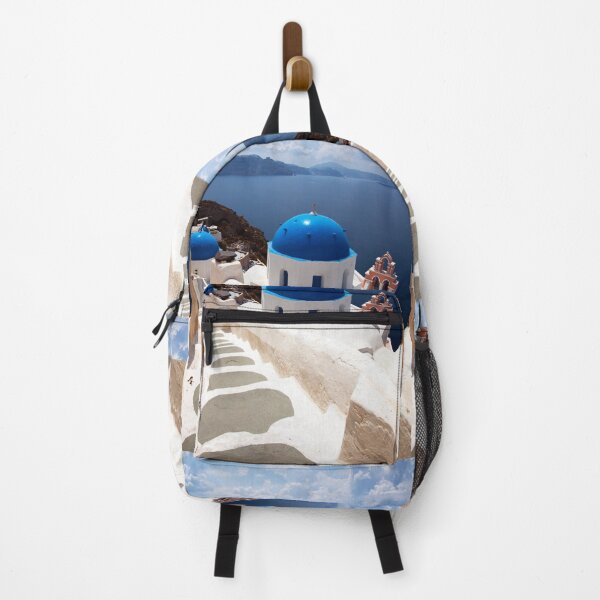 Item preview, Iconic Santorini Blue Domed Church designed and sold by Paul Thompson Photography.