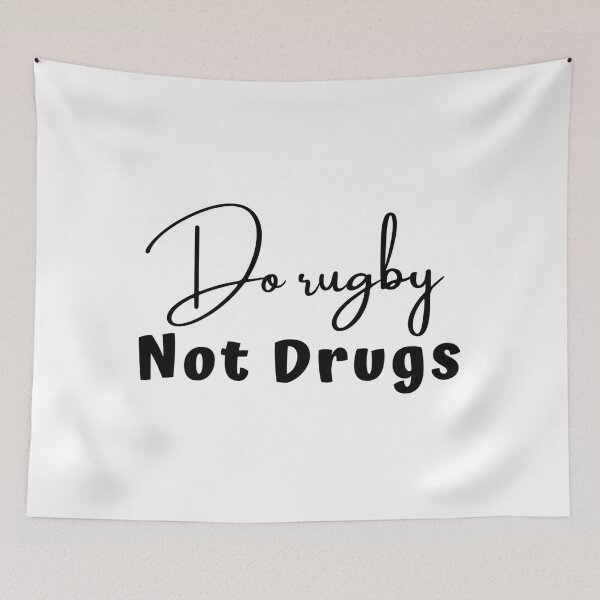 Item preview, Do rugby not drugs gift idea  designed and sold by shawrei488.