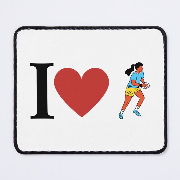 Item preview, I Love Ladies Rugby designed and sold by shawrei488.