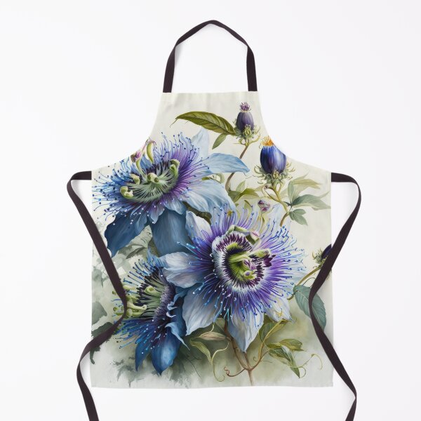 Item preview, Blue Passion Flower  designed and sold by Vanover Designs.