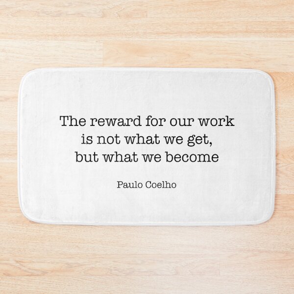 Item preview, Paulo Coelho Quote designed and sold by CamoQuotes.