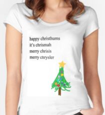 MERRY CHRYSLER Women's Fitted Scoop T-Shirt