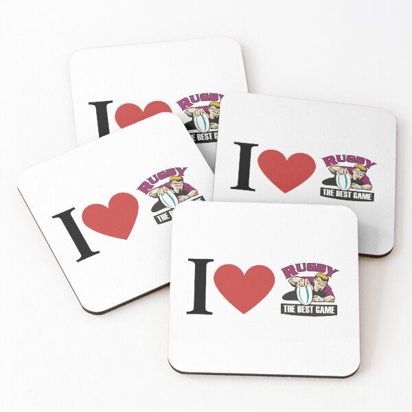Item preview, I Love Rugby Best Logo  designed and sold by shawrei488.
