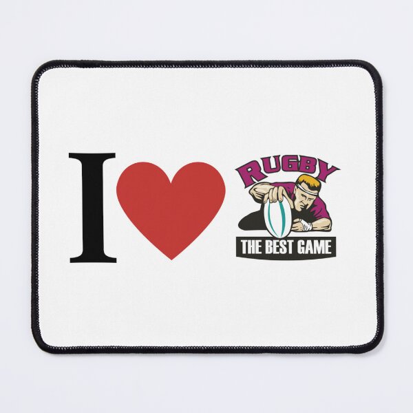 Item preview, I Love Rugby Best Logo designed and sold by shawrei488.