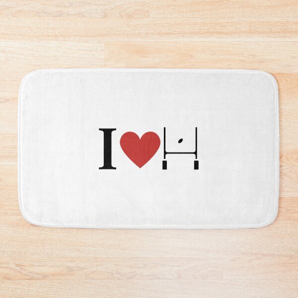 Item preview, I Love Rugby Goal Kickers  designed and sold by shawrei488.