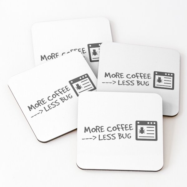 Item preview, MORE COFFEE LESS BUG designed and sold by headstock.
