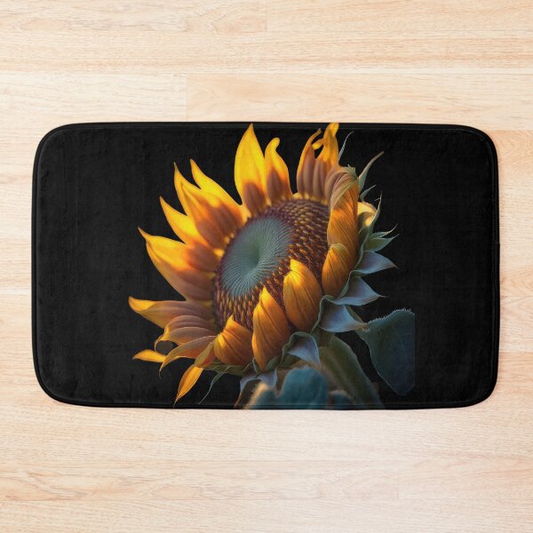 Item preview, A close-up of a blooming sunflower designed and sold by AI-RDROP.