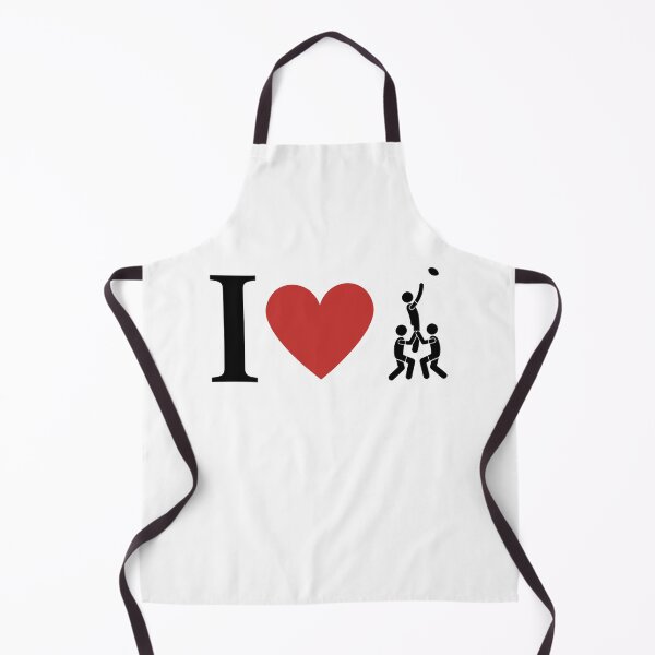 Item preview, I Love Rugby Lineouts  designed and sold by shawrei488.
