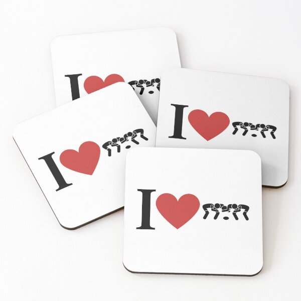 Item preview, I Love Rugby Scrums  designed and sold by shawrei488.