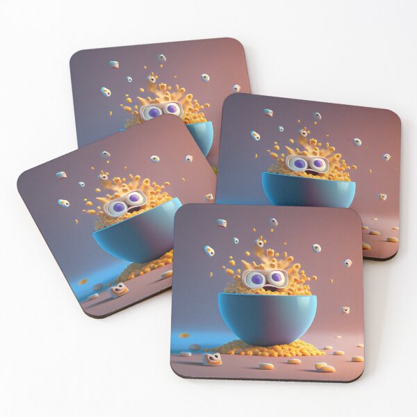Item preview, Cereal Surprise Digital Painting designed and sold by CodeAndColors.