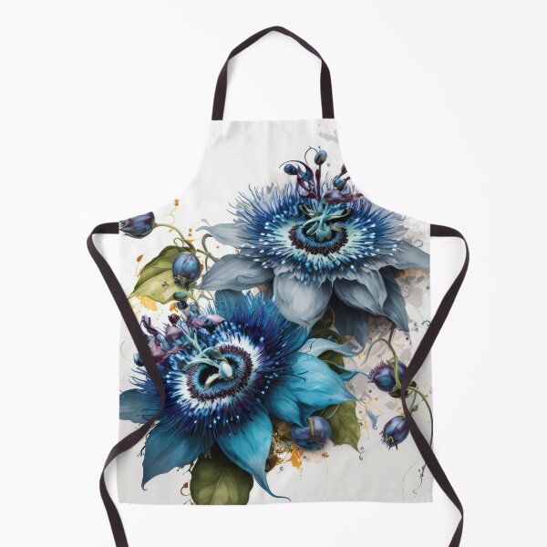 Item preview, Blue Passion Flower  designed and sold by Vanover Designs.