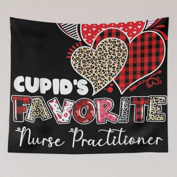 Item preview, Cupid's Favorite Nurse Valentine Day Tee Nurse Practitioner  designed and sold by TrendsDesign	 ⭐⭐⭐⭐⭐.