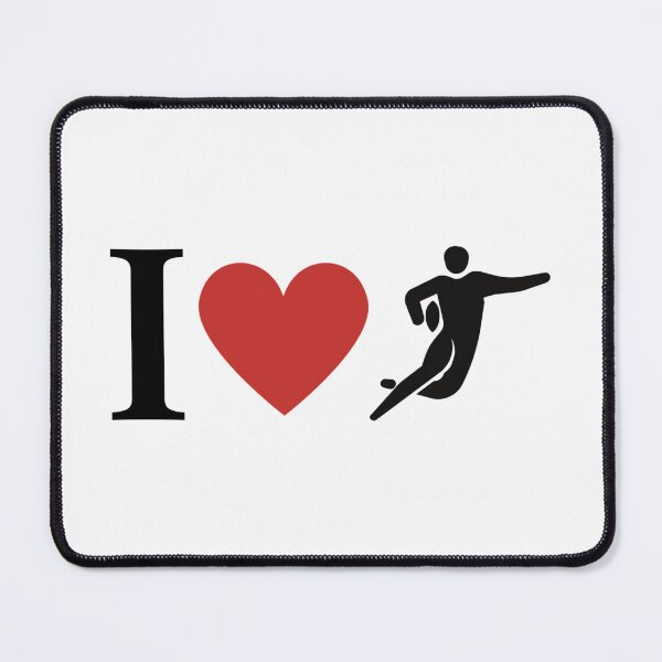 Item preview, I Love Rugby Simple designed and sold by shawrei488.