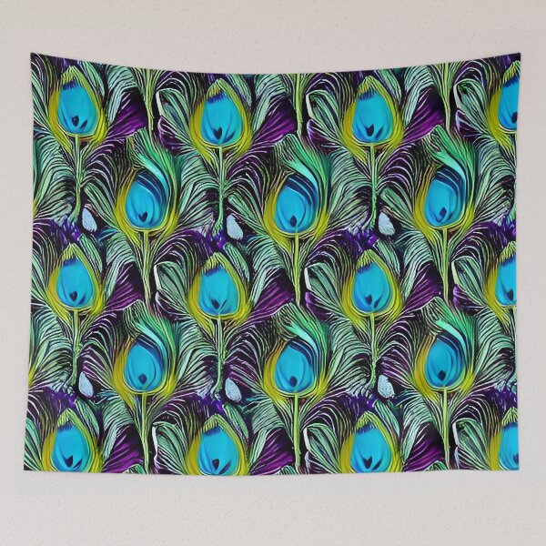 Item preview, Peacock Feather Pattern designed and sold by scottanderson2.