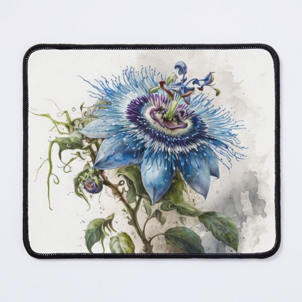 Item preview, Blue Passion Flower designed and sold by Vanover Designs.