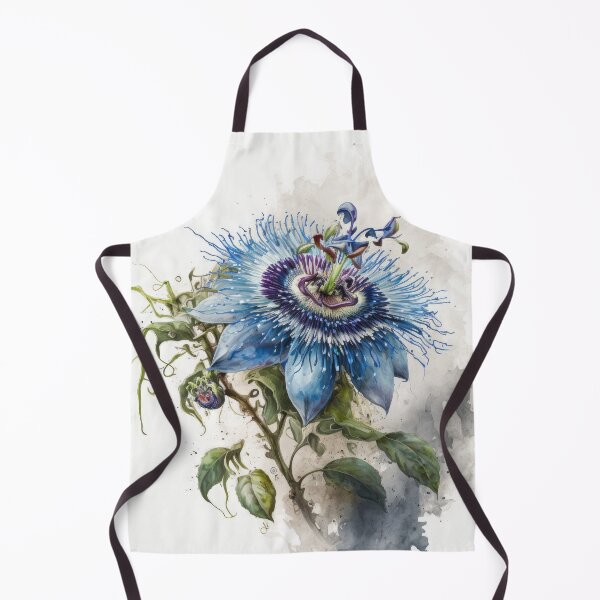 Item preview, Blue Passion Flower  designed and sold by Vanover Designs.