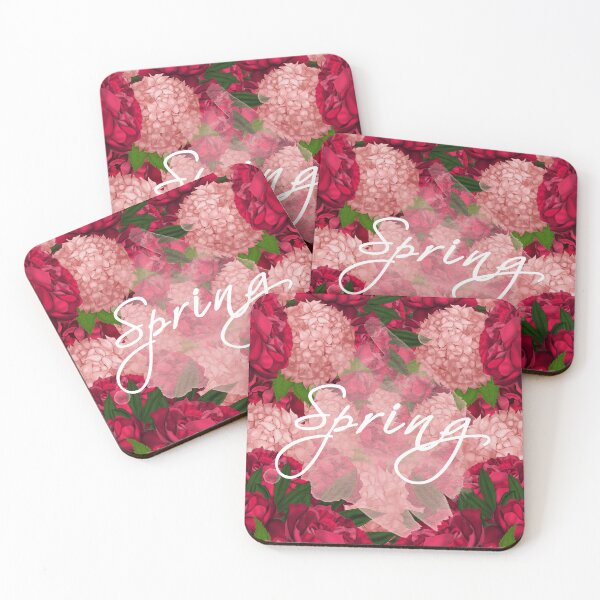 Item preview, Blooming peonies and hydrangeas. Spring. designed and sold by KateQR.