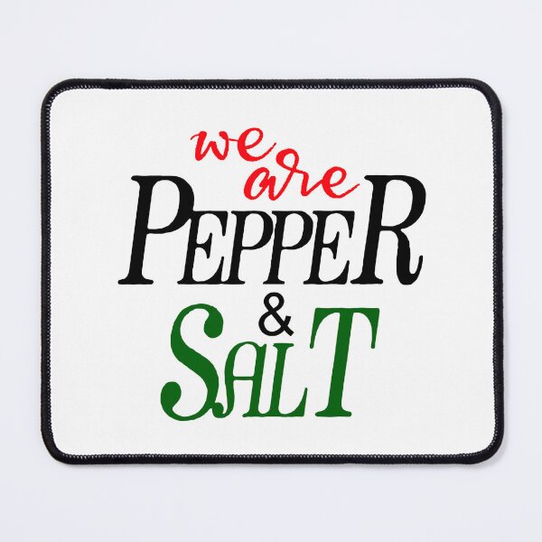 Item preview, We Are Pepper And Salt; designed and sold by StickerApe.