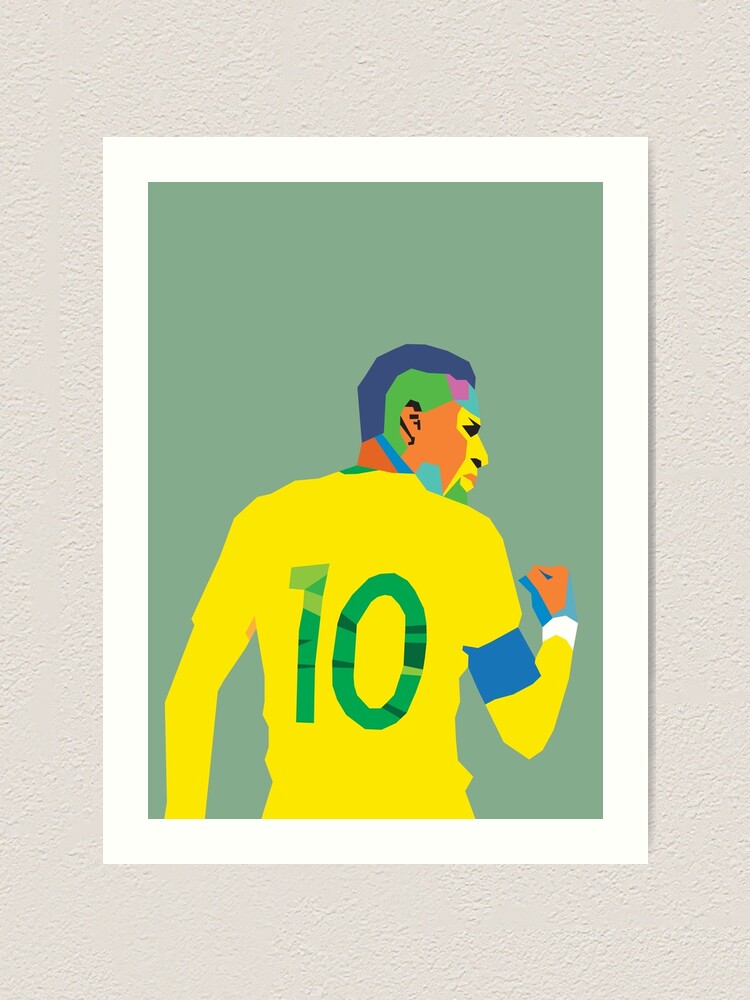 Neymar Jr- Brazil Legend Art Board Print for Sale by FootballArcade