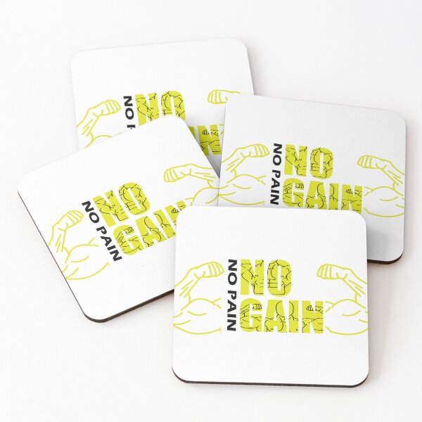 Item preview, No pain no gain bodybuilding designed and sold by flydye.