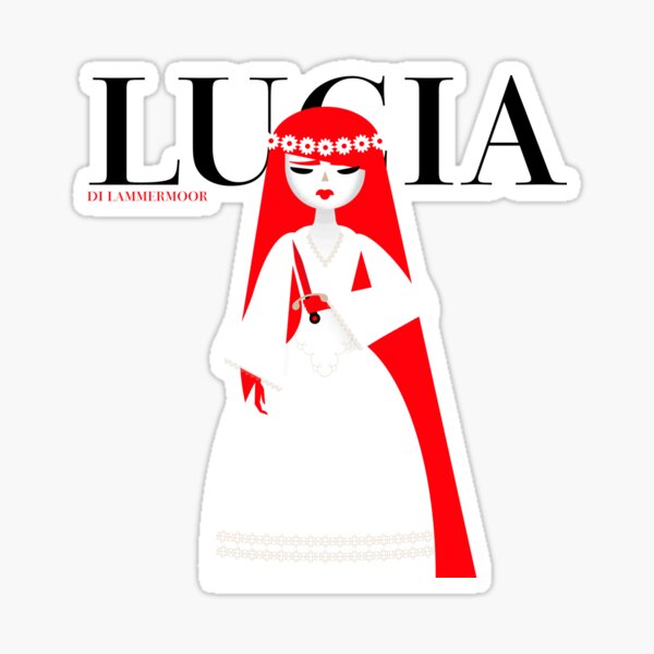 Lucia di Lammermoor Sticker