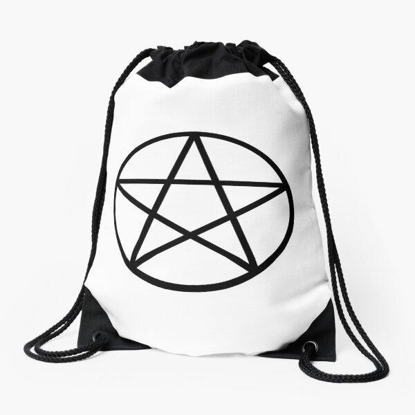 Item preview, Pagan Wiccan Cheeky Witch® Black Pentacle designed and sold by cheekywitch.