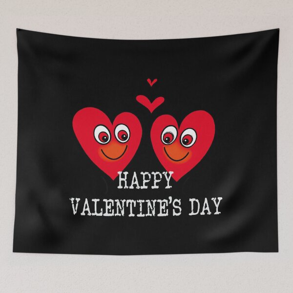 Item preview, Cute Cartoon Hearts Happy Valentine’s Day Design designed and sold by Vividality.