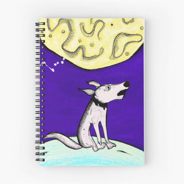 Item preview, Lost dog on the moon. designed and sold by Blue  Dragon.