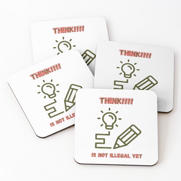 Item preview, think!!!!!!!!! designed and sold by SiGmA-art-.