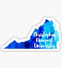 Christopher Newport University- Virginia Sticker