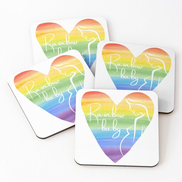 Item preview, Rainbow Baby Heart designed and sold by everenglish.
