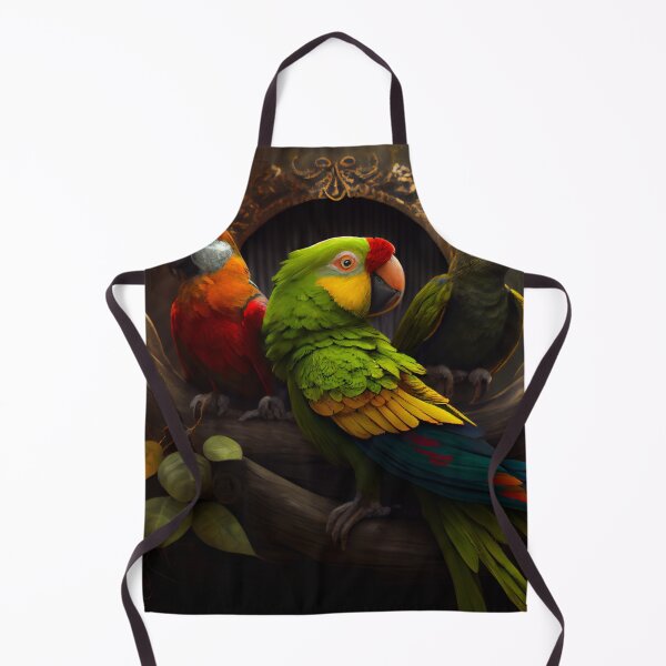 Artikelvorschau, Parrot Friends Digital Painting entworfen und verkauft von CodeAndColors.