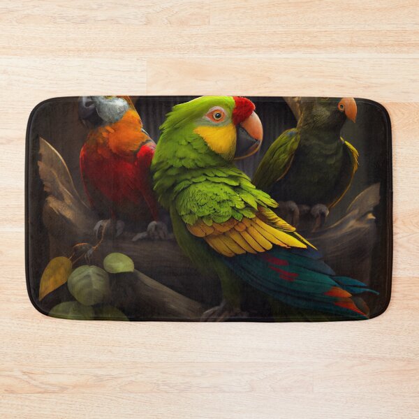 Item preview, Parrot  Friends Digital Painting designed and sold by CodeAndColors.
